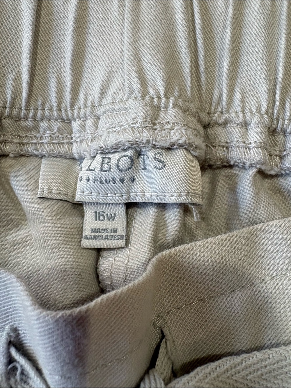 Talbots Kids Beige Casual Bottoms - 16W